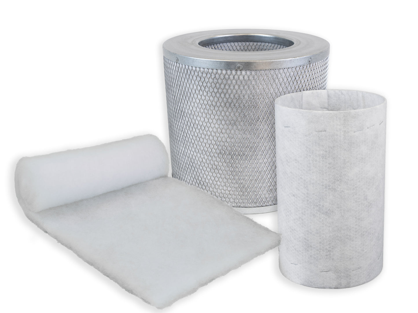 ENSEMBLE : préfiltre + filtre à charbon de 26 lb + tissu et cadre de filtre barrière HEPA